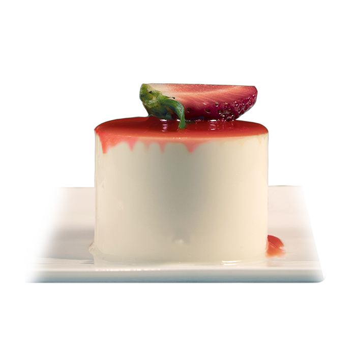 La Panna Cotta Strawberry Sugosugo